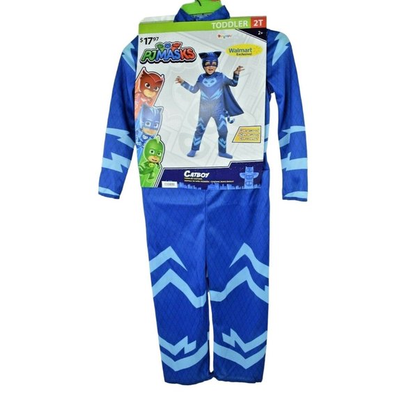 Disguise 2 Pc PJ Masks "Catboy" Infant Costume 2T New (Dress Up) - Picture 2 of 6